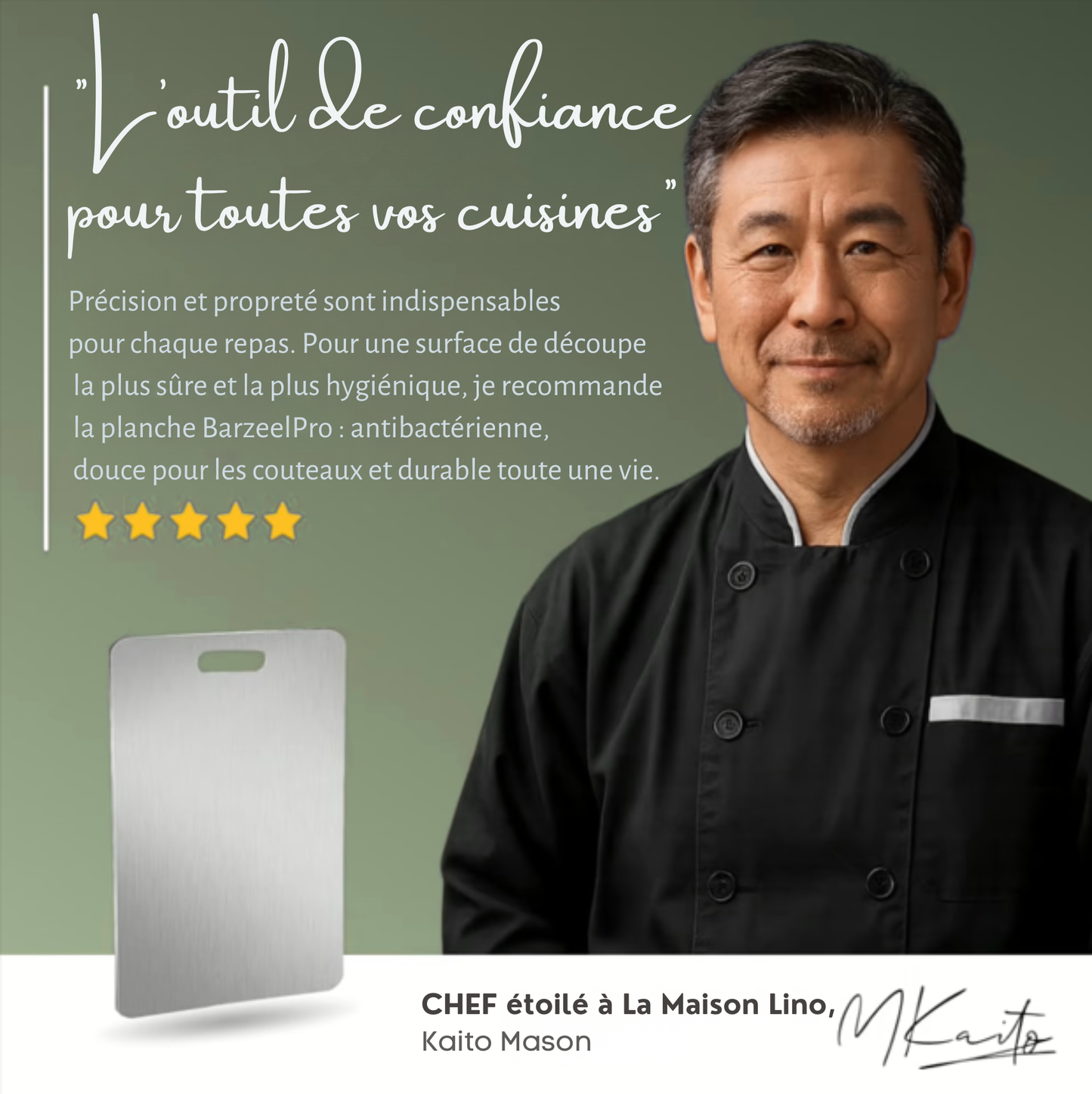 Planche à découper BarzeelPro™