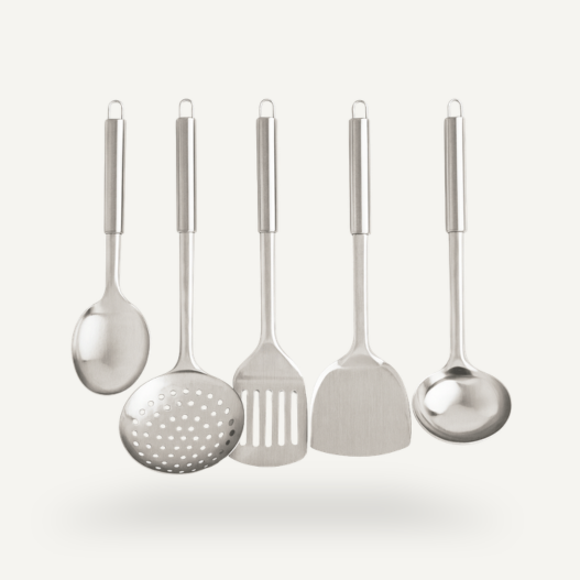 Set de 5 Ustensiles en Titane – BarzeelPro™