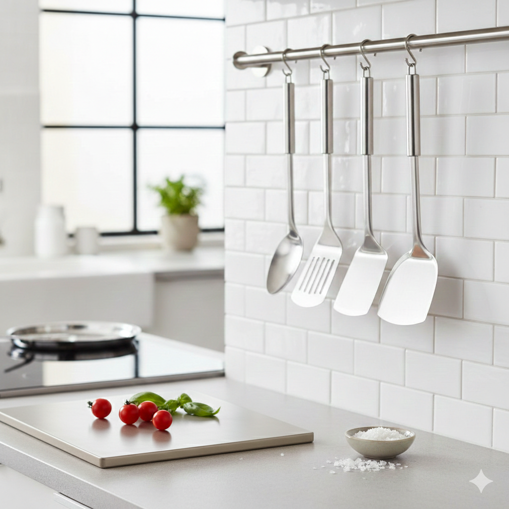 Set de 5 Ustensiles en Titane – BarzeelPro™